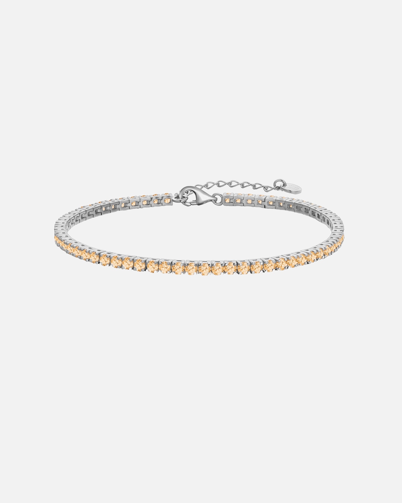 Armband für Weiblich Glanzstücke München Armband aus Sterling Silber in silber mit Zirkonia 17,0 cm Basislänge + 3,0 cm Verlängerung