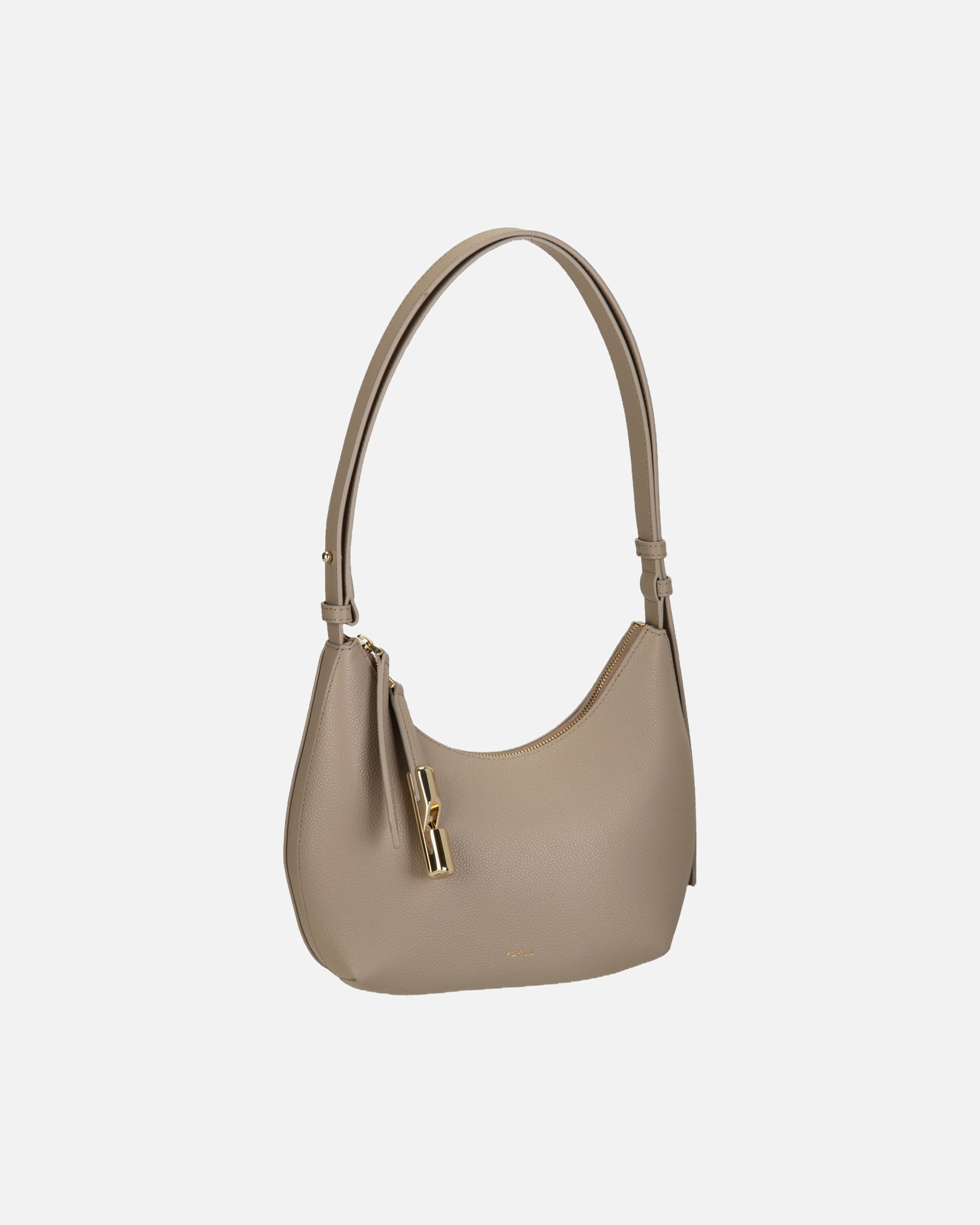 Handtasche für Weiblich Furla Schultertasche Goccia S Shoulder Bag Linen