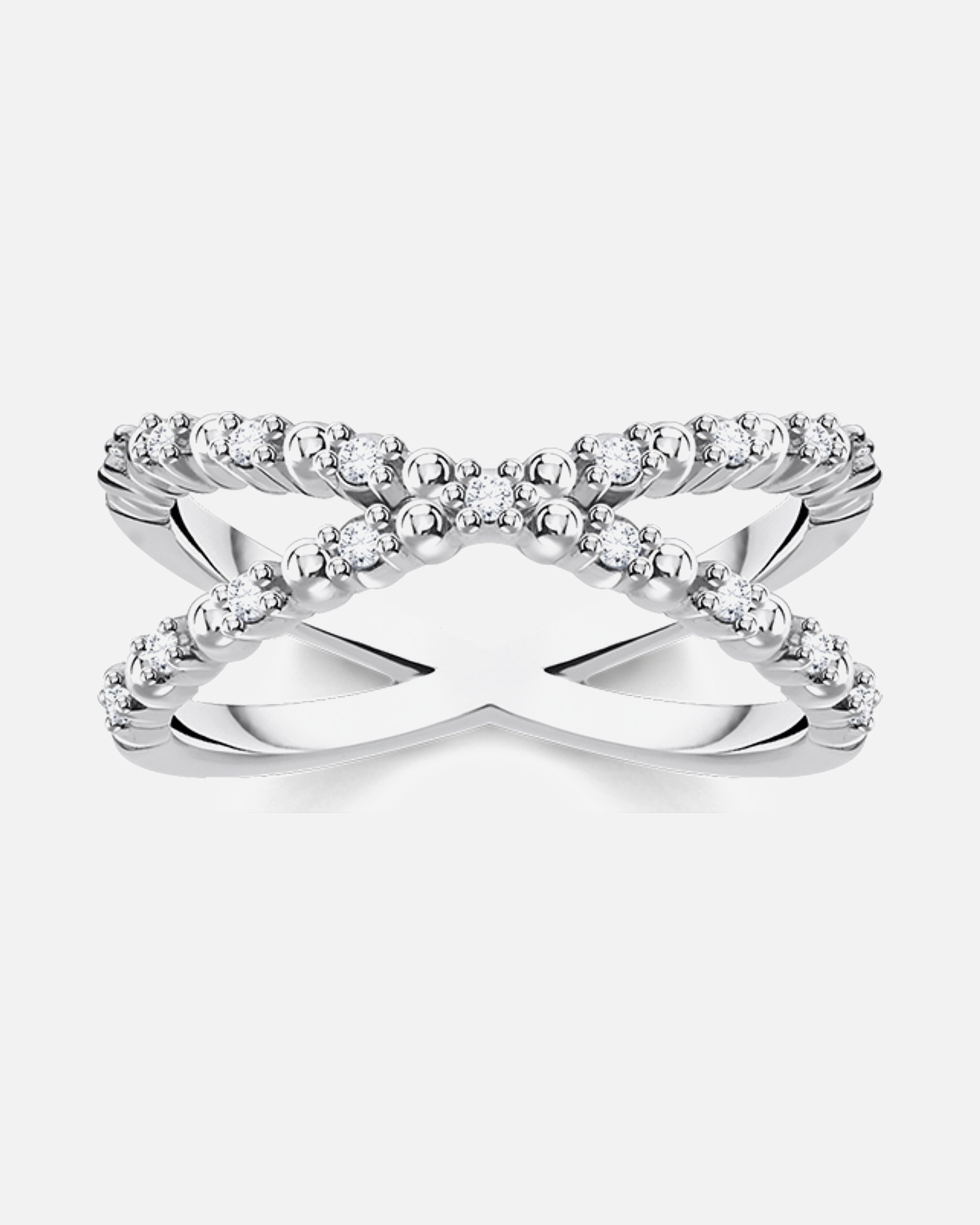 Ring für Weiblich Thomas Sabo Damenring 925er Silber 52
