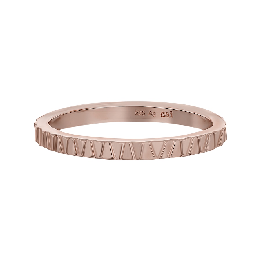 caï Ring 925/- Sterling Silber ohne Stein 058 (18,5) Damen