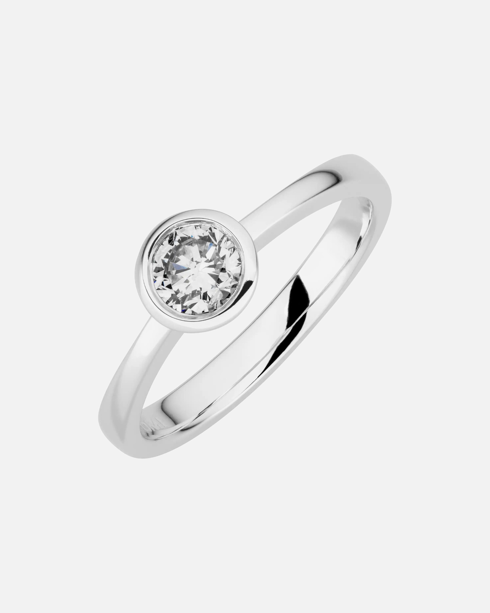 Ring für Weiblich Lyomi Default Brand Line Ring 585/- Gold Diamant Lab Grown weiß 0,50ct. 058 (18,5)