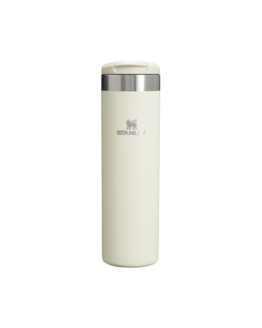 Stanley 1913 Thermobecher - 0,6L THE AEROLIGHT TRANSIT MUG Cream Silber