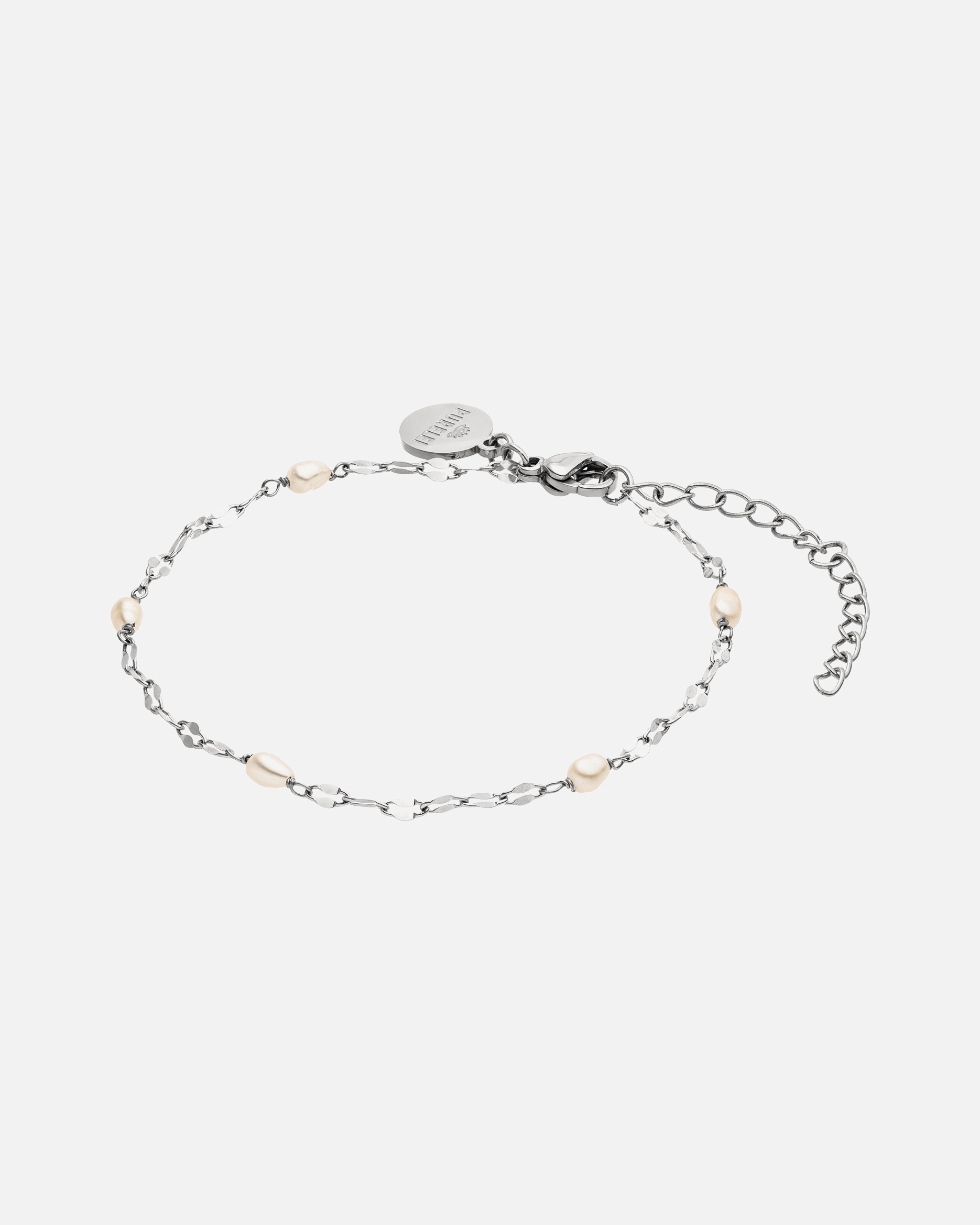 Armband für Unisex Purelei Delicate Pearl Armband 100% Edelstahl Silver