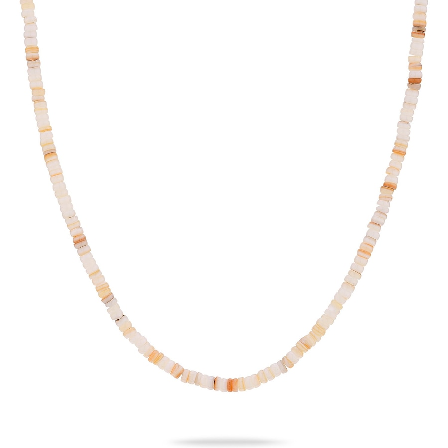 Tamaris Kette Edelstahl beige, mehrfarbig Damen