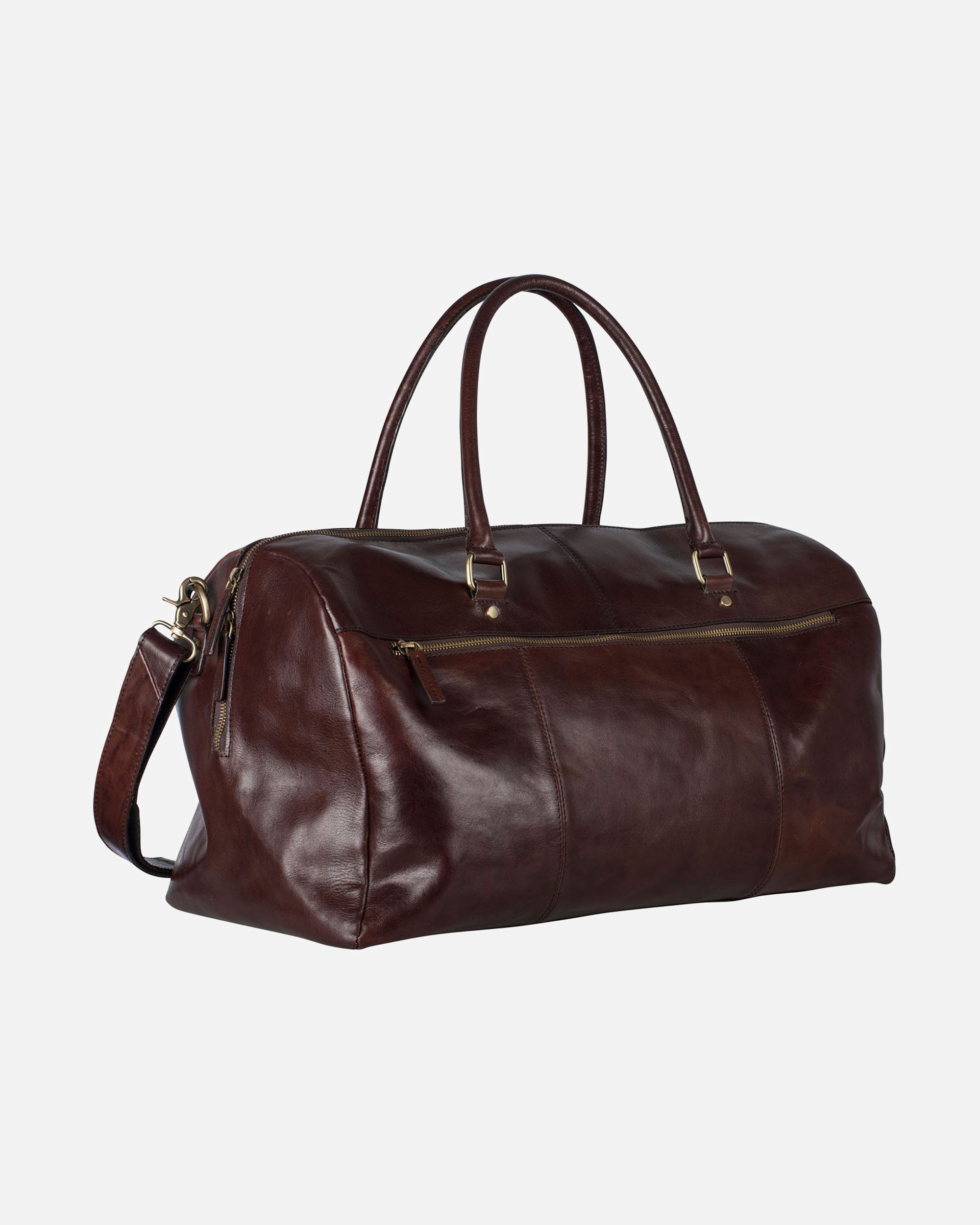 Tasche für Männlich Leonhard Heyden Cambridge Reisetasche Leder 50 cm rotbraun