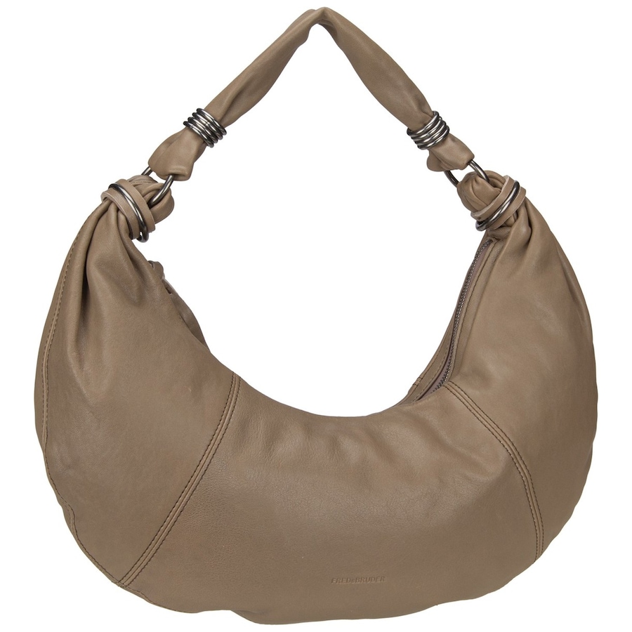 FREDsBRUDER Handtasche Always With You Hobo Muddy Khaki Braun Damen
