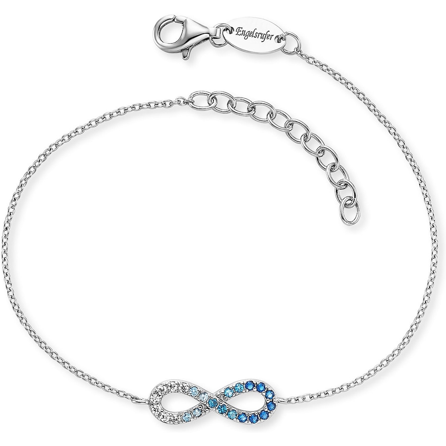 Engelsrufer Armband 925er Silber blau, silber Damen