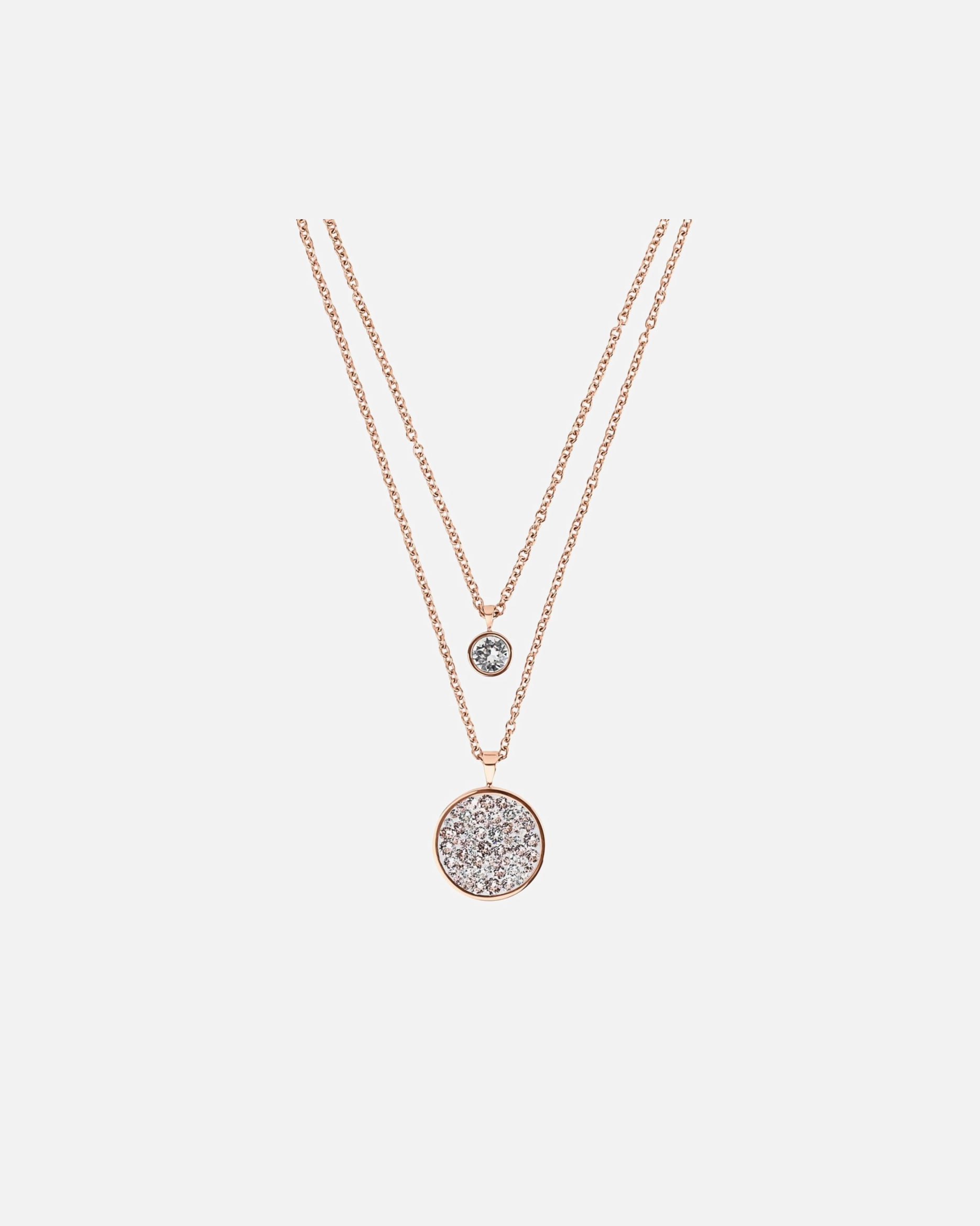 Halskette für Weiblich Tom Tailor Kette mit Anhänger roséfarben