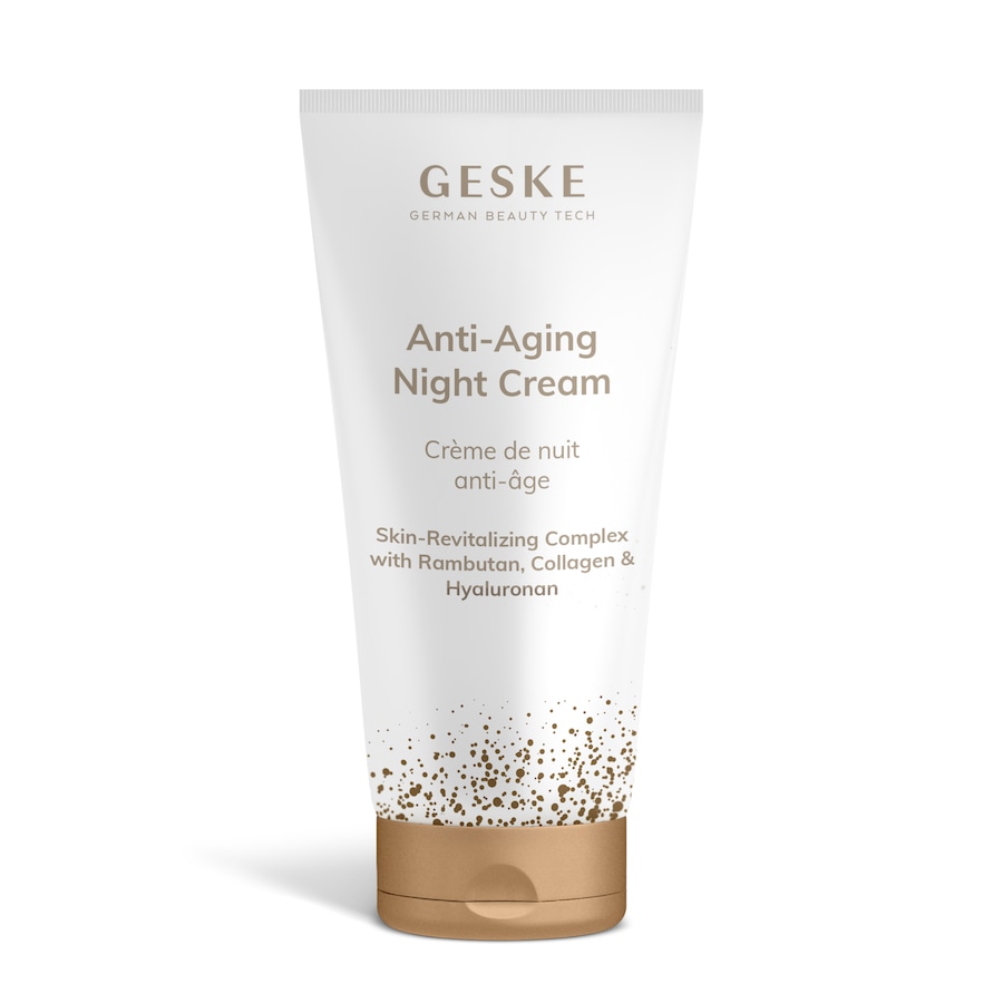 GESKE Anti-Aging Night Cream Feuchtigkeitsspendende Antifalten-Gesichtscreme mit Hyaluron (LSF 20) 0.1 l
