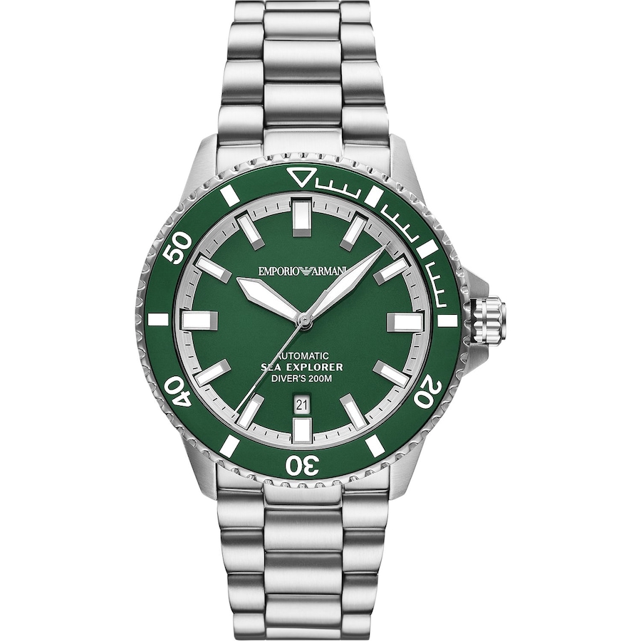 Emporio Armani Herrenuhr Edelstahl One Size Herren