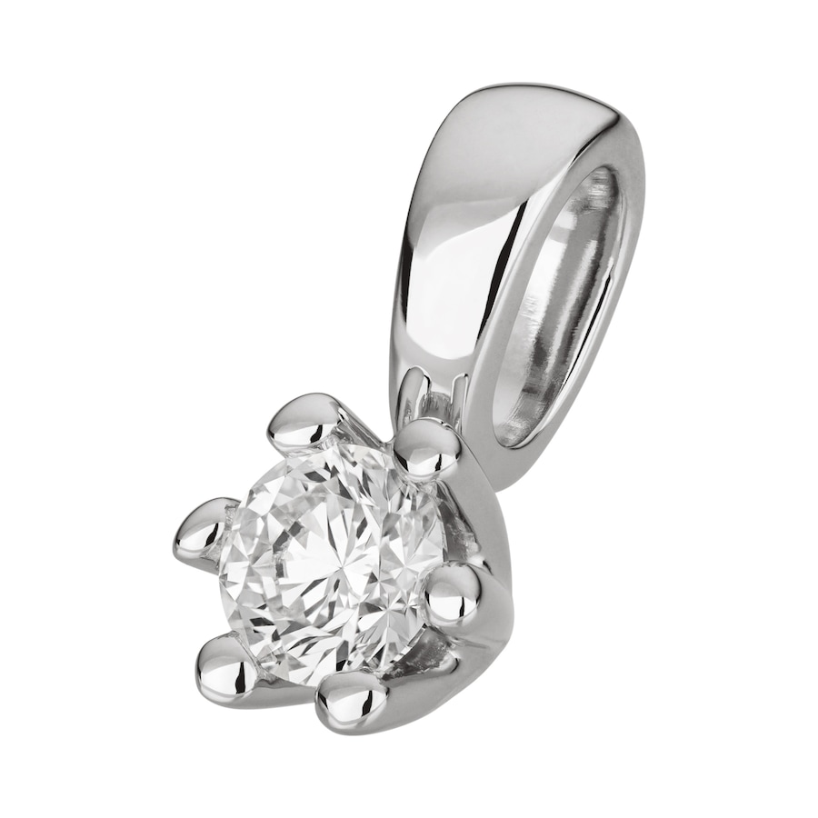 Orolino Anhänger 585/- Gold Brillant weiß 0,15ct. 1,0cm Damen