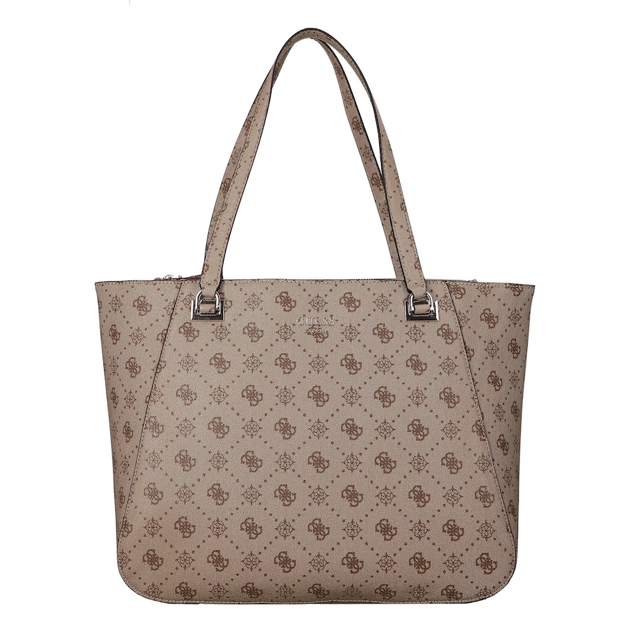 Guess Calebra Shopper latte logo Braun Damen