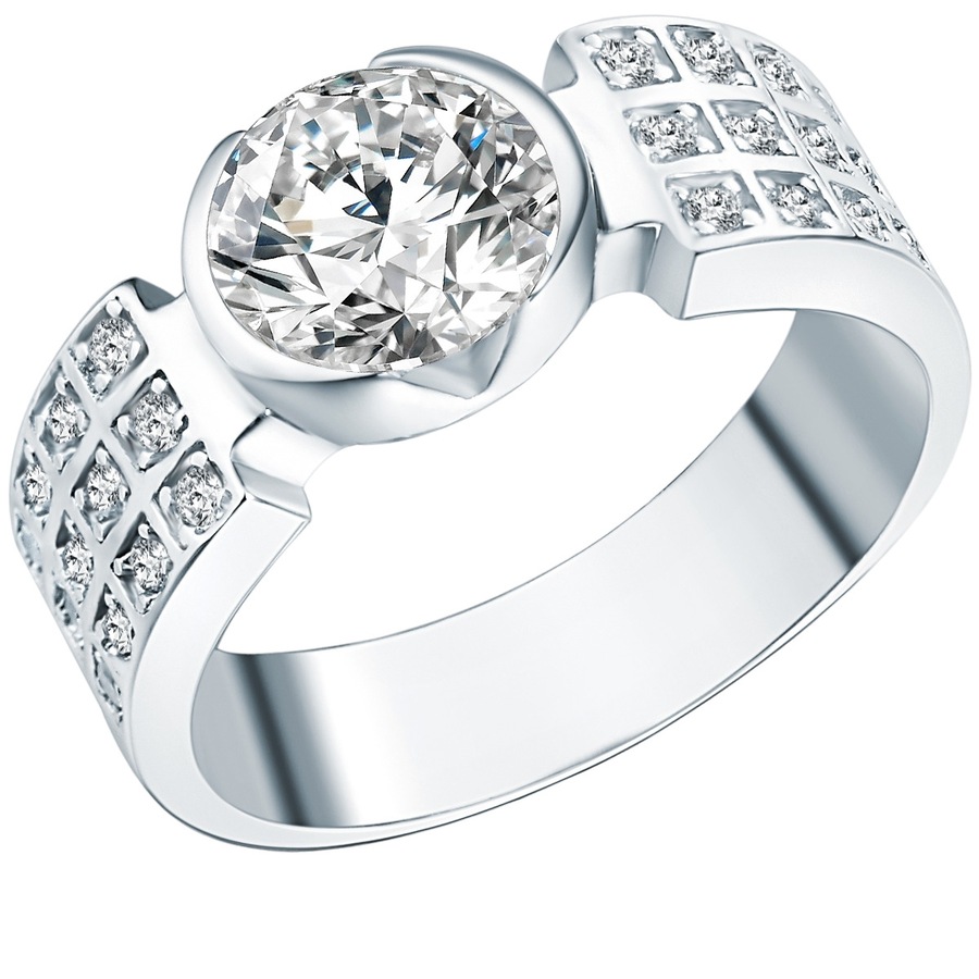 Rafaela Donata Ring Sterling Silber Zirkonia in 61 Damen