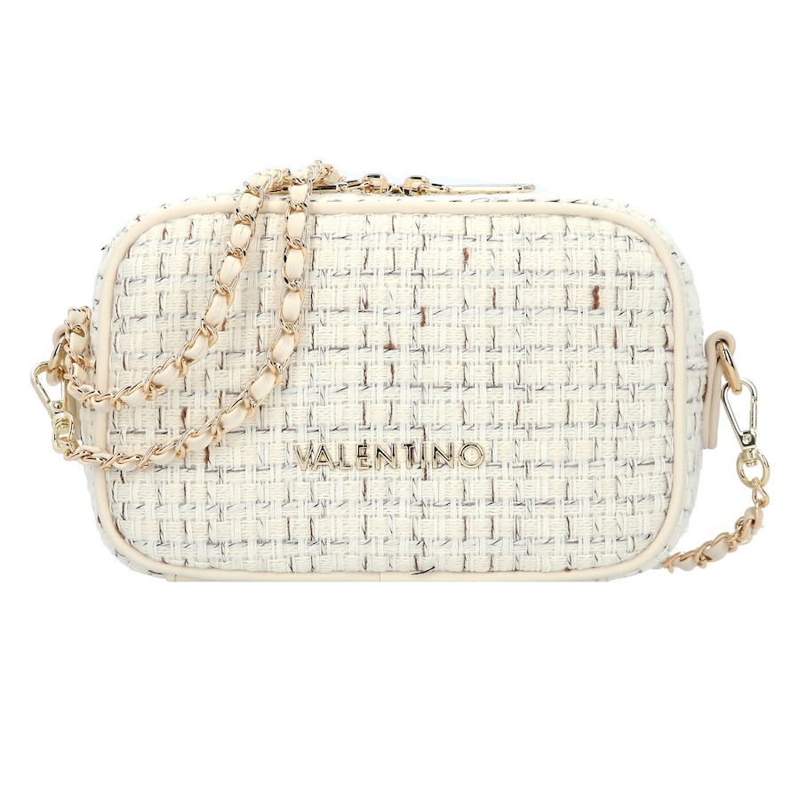 Valentino Bags Tweed Umhängetasche off wh-multi Weiss Damen
