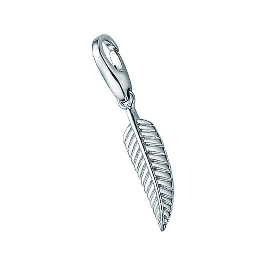 Giorgio Martello Milano Charm Feder, Silber 925 Onesize Damen