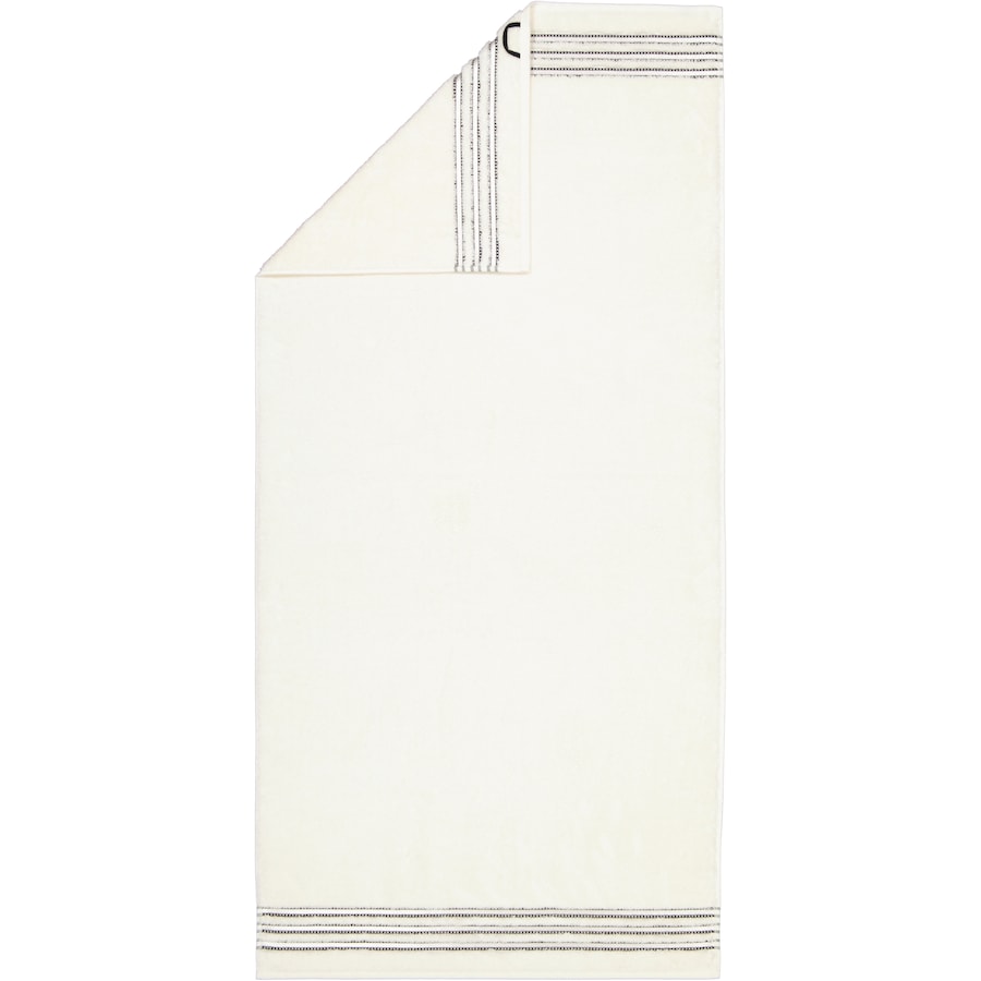 Vossen Handtücher Cult de Luxe ivory - 1030 Duschtuch 67x140 cm Weiss