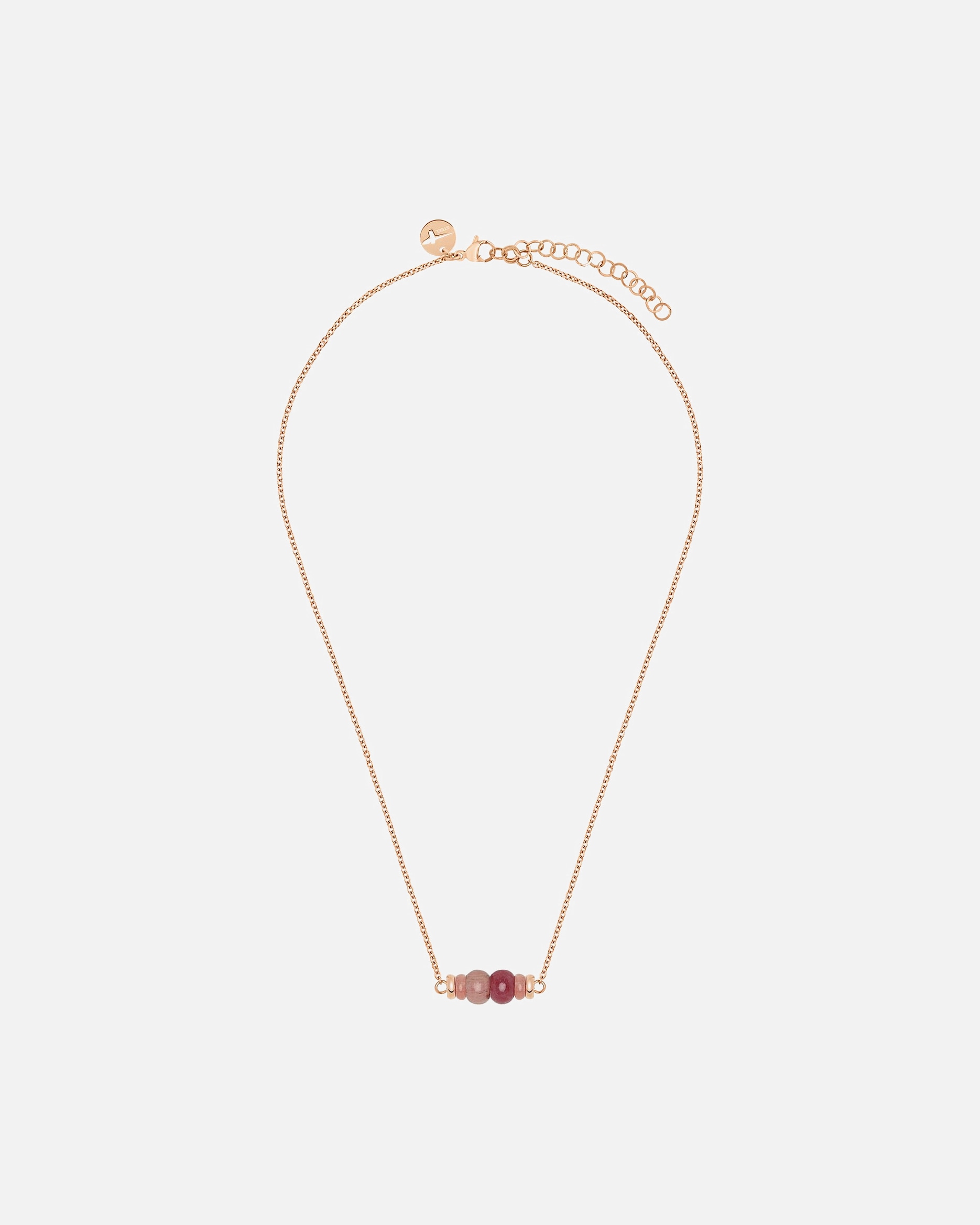 Halskette für Weiblich Tamaris Kette Edelstahl, Farbstein roségold