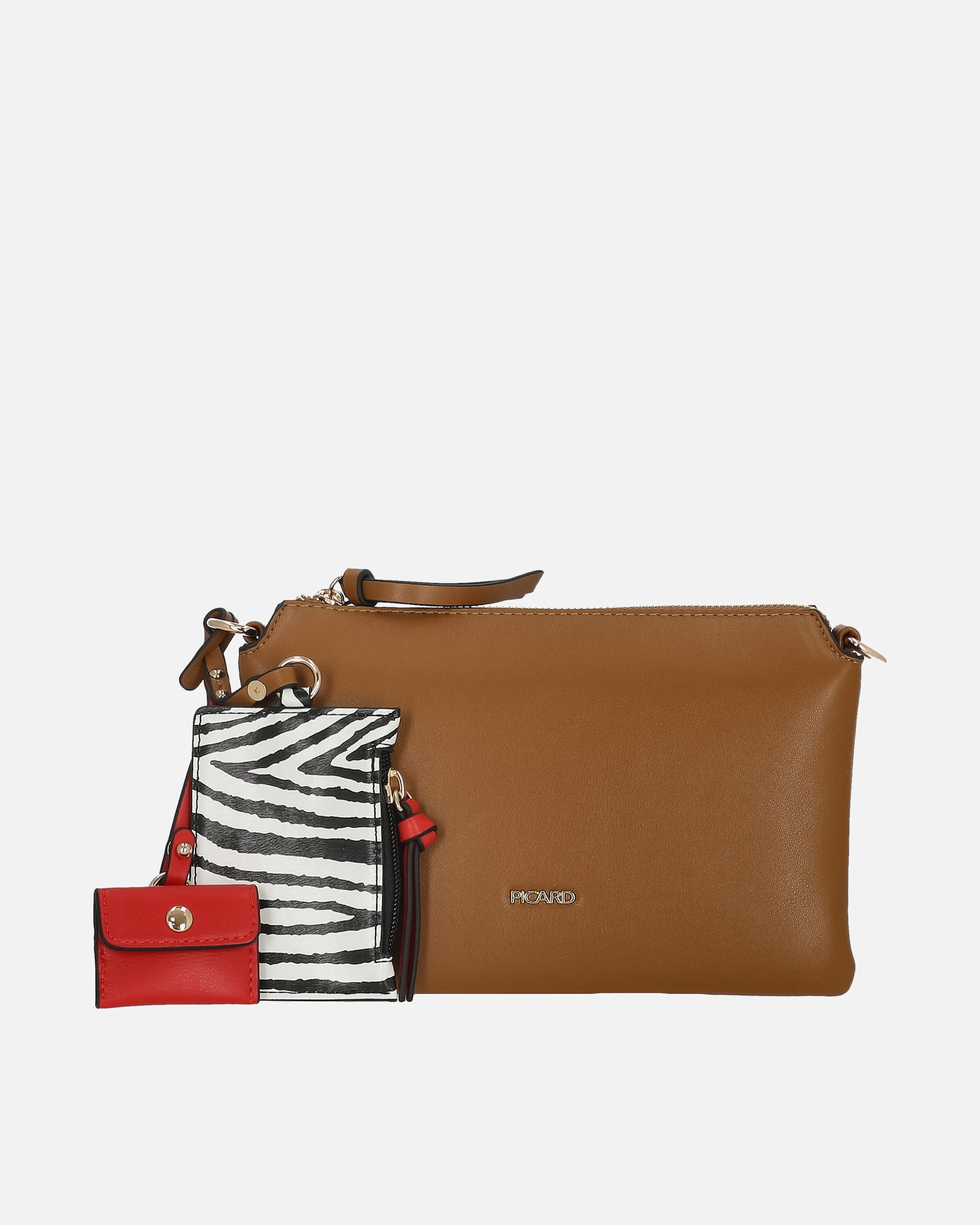 Umhängetasche für Weiblich Picard Safari - Schultertasche 23 cm (babe) braun