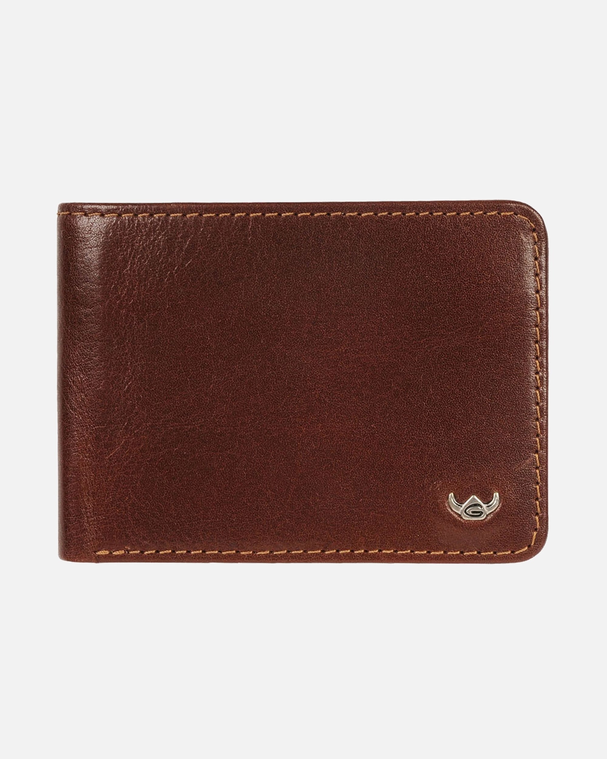 Portemonnaie für Männlich Golden Head Colorado Herrengeldbörse tabacco