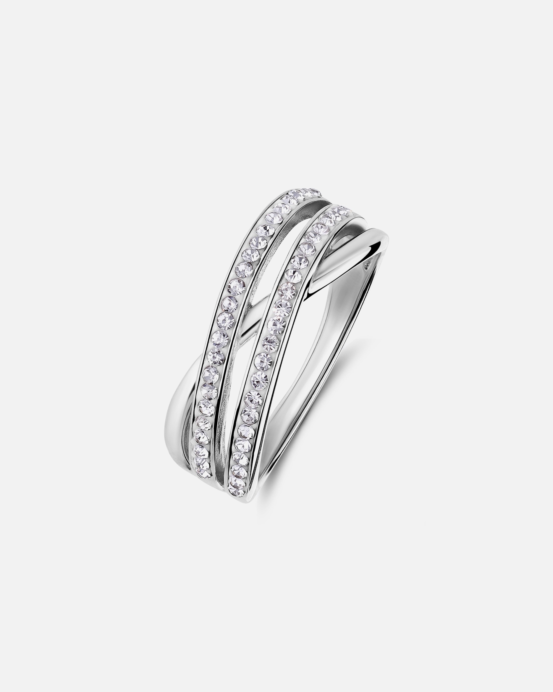 Ring für Weiblich Lucardi Ring 925 Silber Silber - 52mm