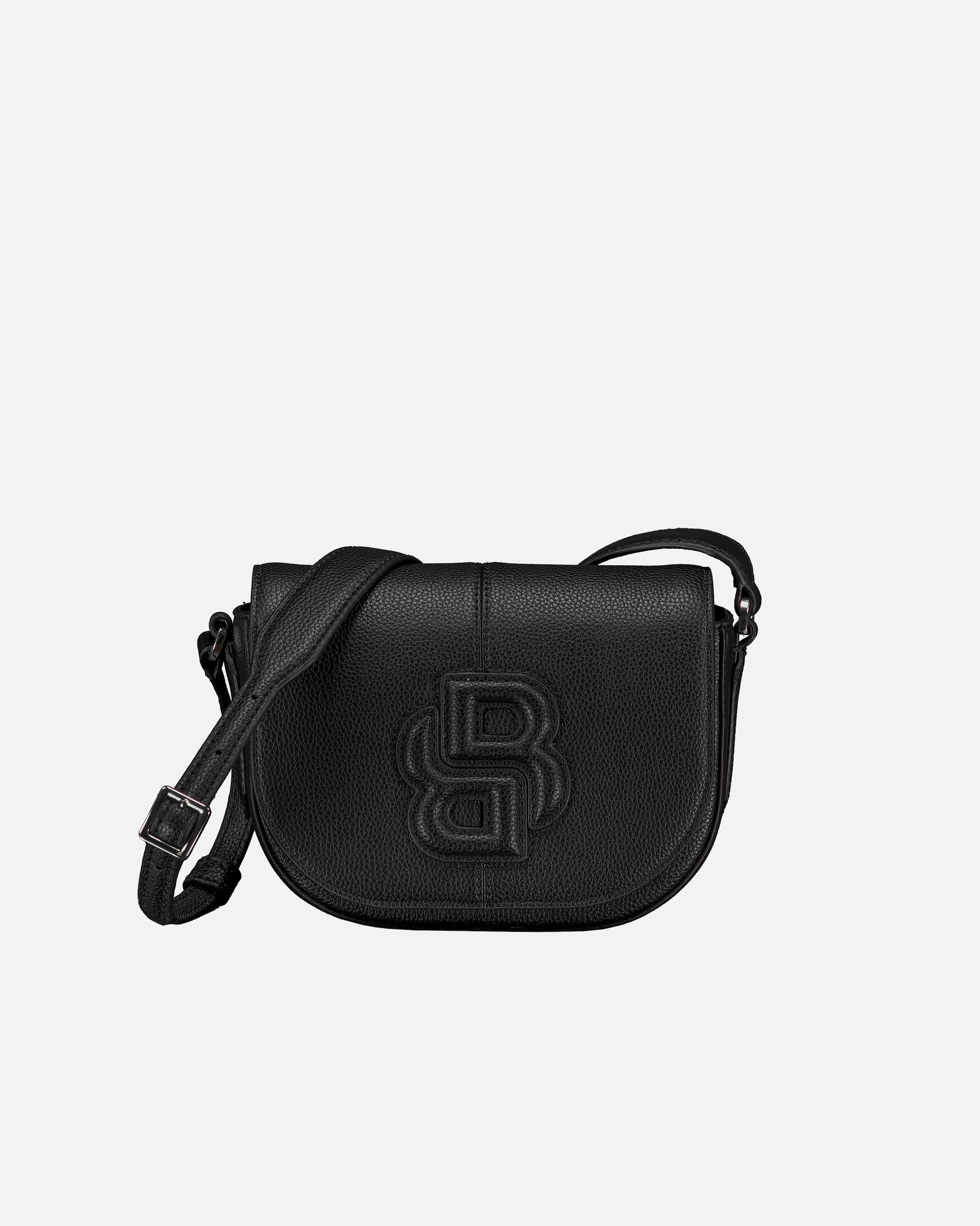 Umhängetasche für Weiblich Hugo Boss Umhängetasche Anett Saddle Bag S Black