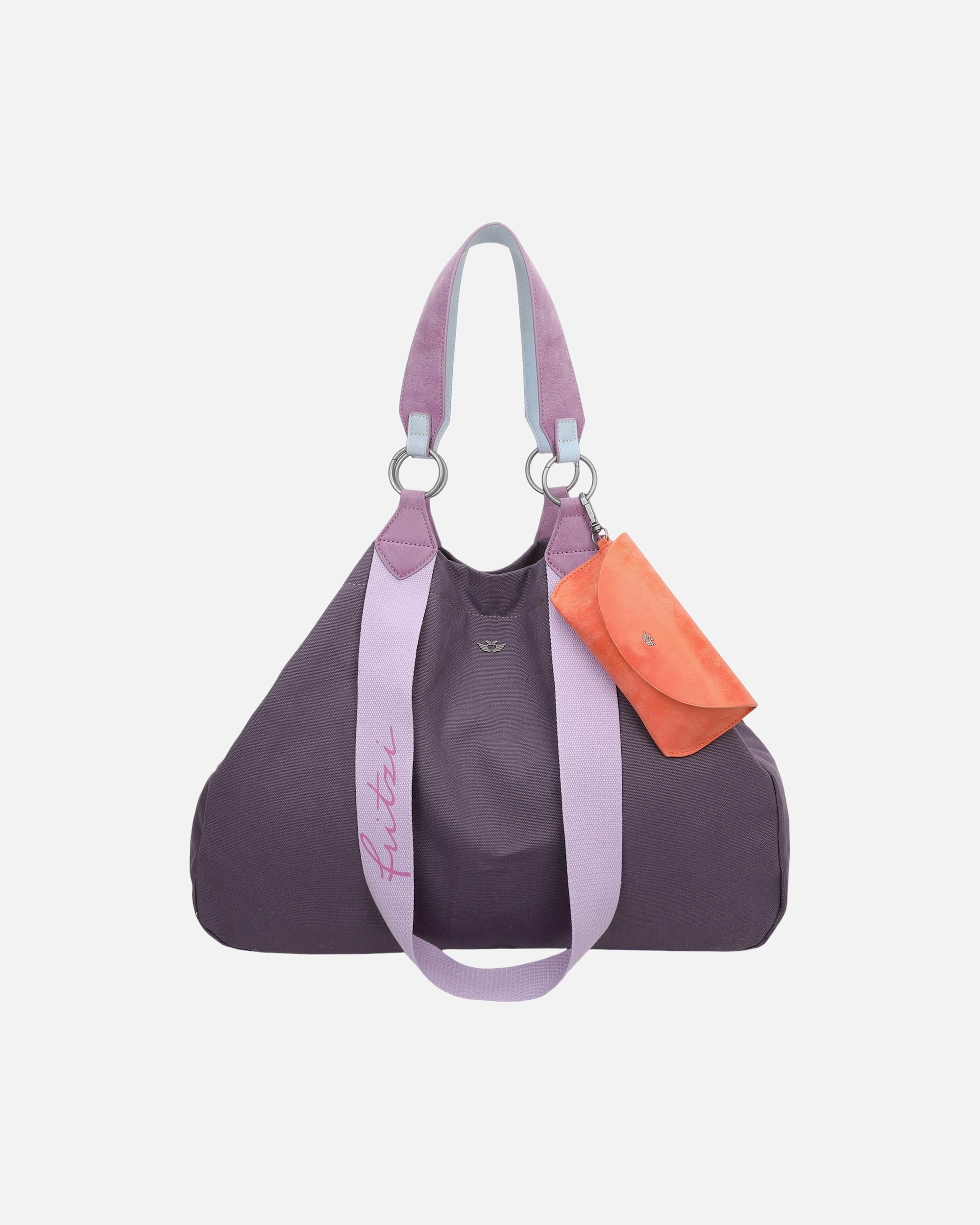 Tasche für Weiblich Fritzi aus Preußen Shopper Izzy aus veganen Materialien lila