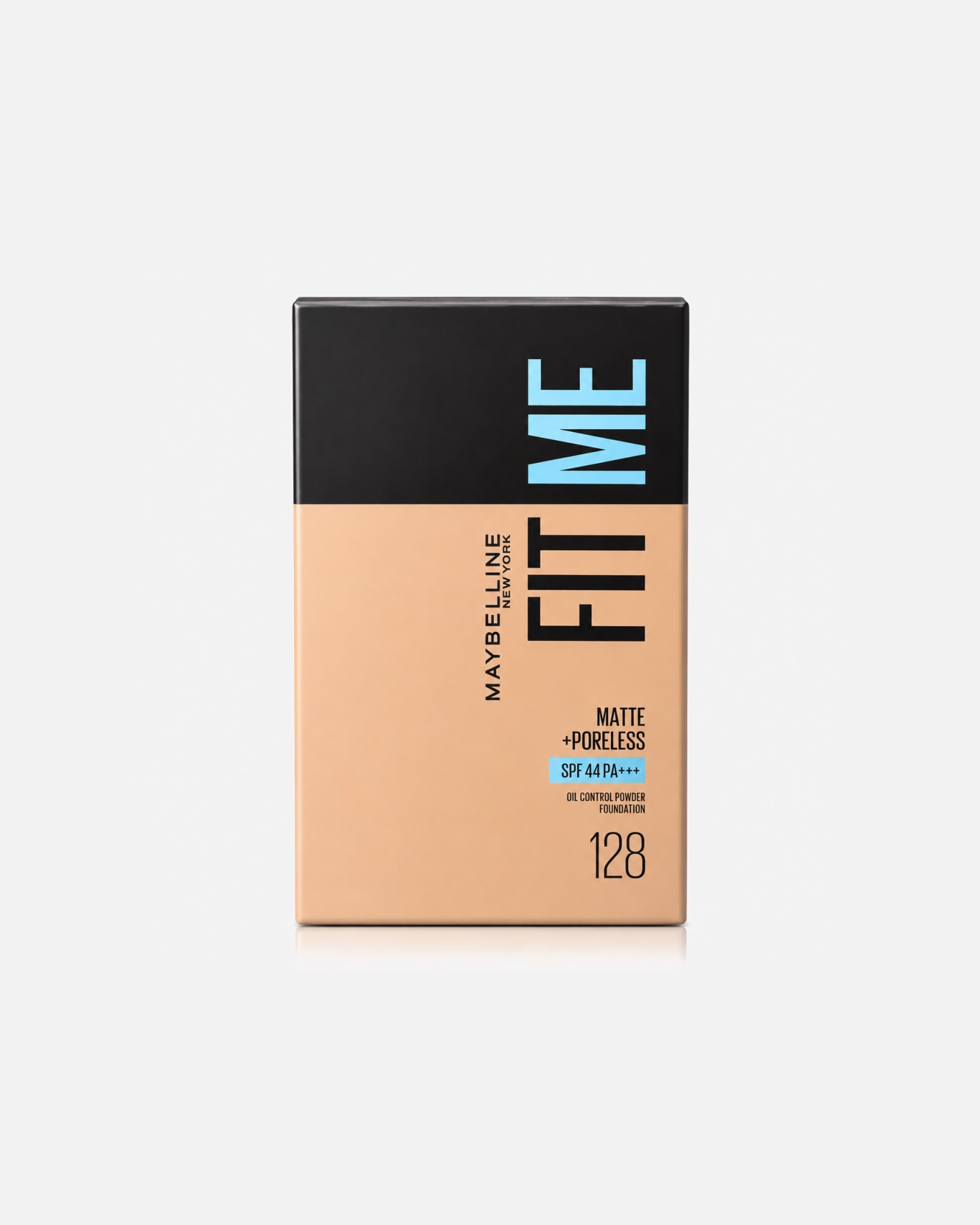 Foundation für Unisex Maybelline Fit Me Matte & Poreless Puder-Foundation 128