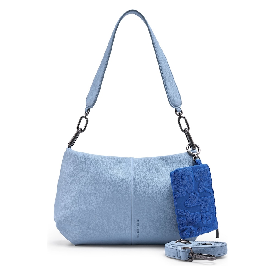 FREDsBRUDER Color Kiss Schultertasche aqua blue Grau Damen