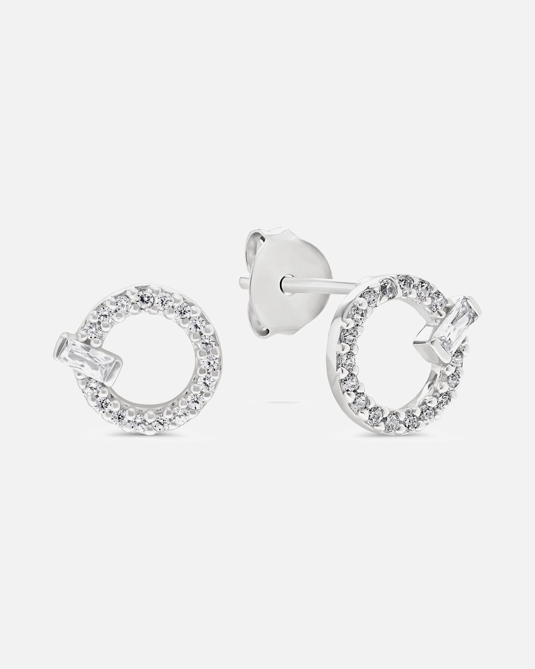 Ohrringe für Weiblich FAVS Ohrhänger 925er Silber, Farbstein One Size