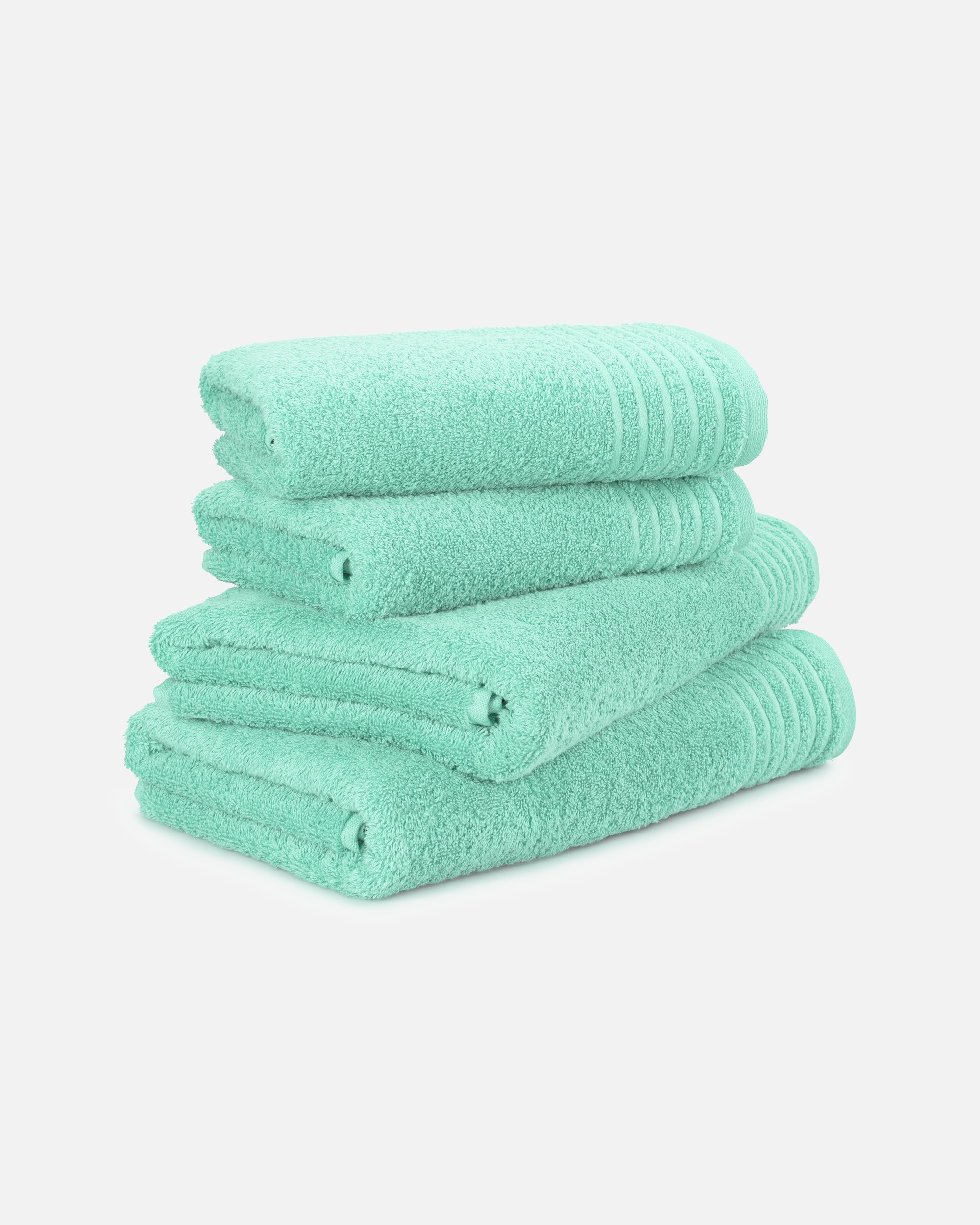 Handtuch für Unisex Möve Handtuchset New Classic 4-TLG jelly mint
