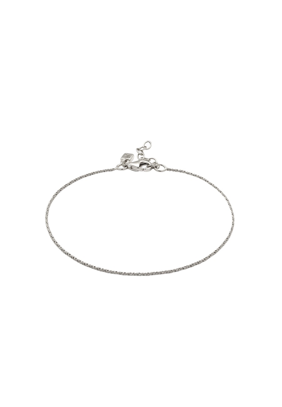 Stilnest Spiral Dainty Chain 925 Sterling Silber silberfarben Damen