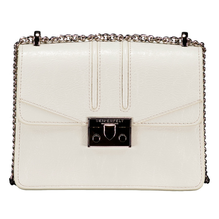 Seidenfelt Umhängetasche Roros Glossy White Weiss Damen