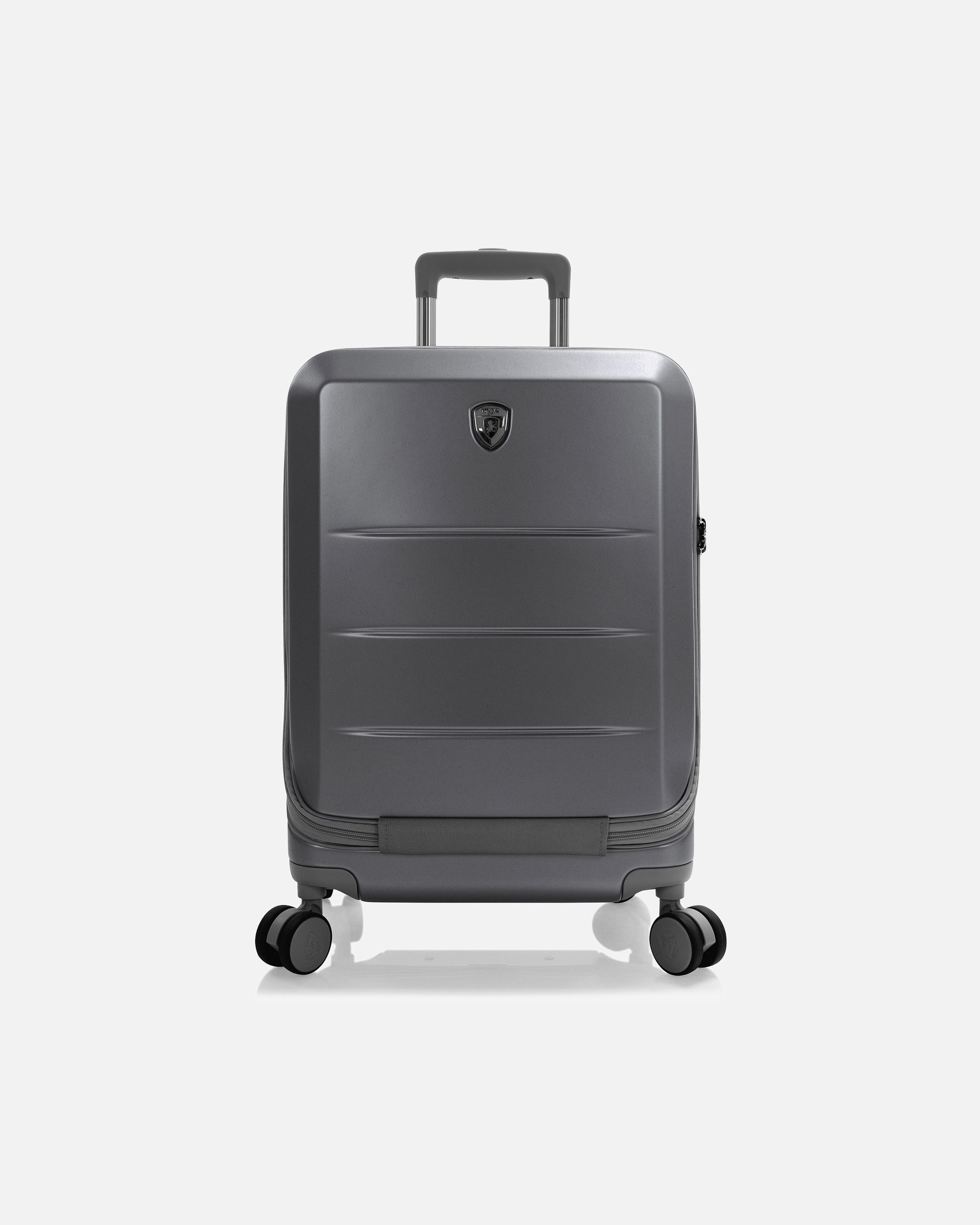 Handgepäckkoffer für Männlich Heys EZ Fashion 4 Rollen Kabinentrolley S 53 cm mit Dehnfalte charcoal