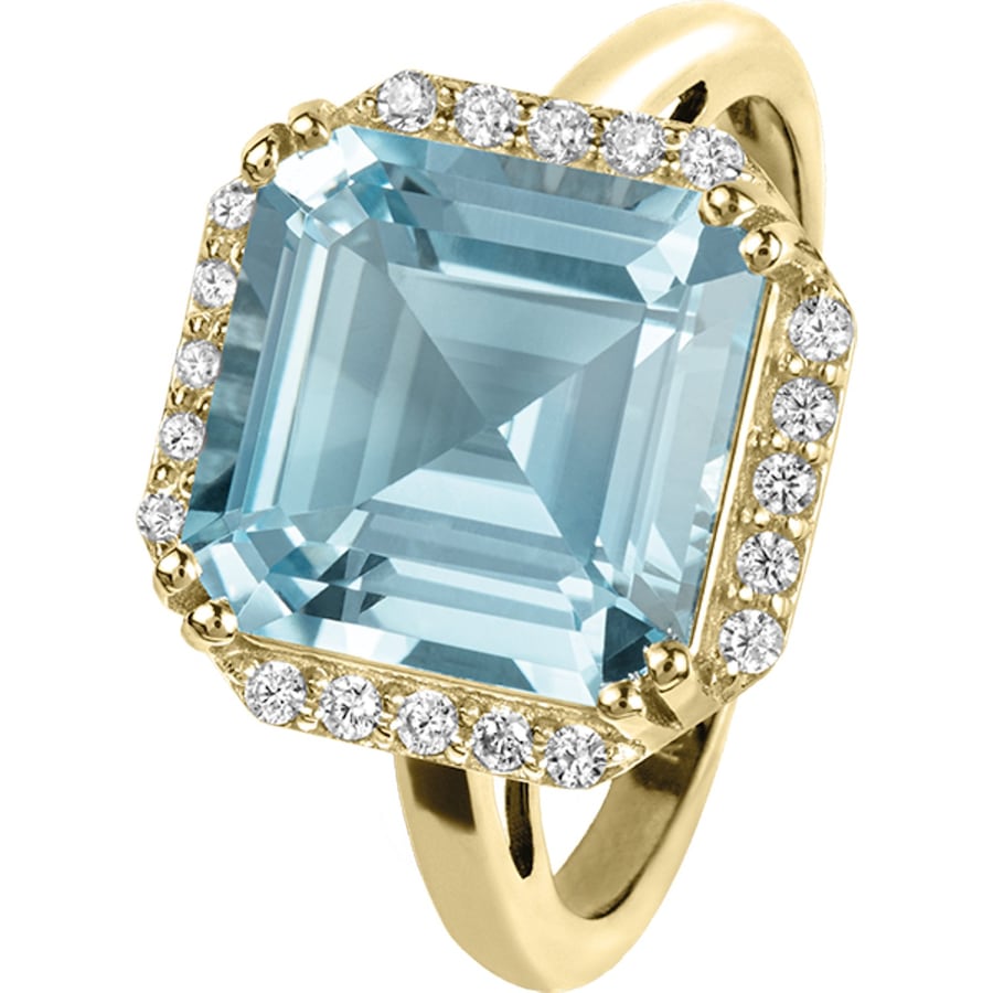 Jacques Lemans Damenring 925er Silber 56 Damen