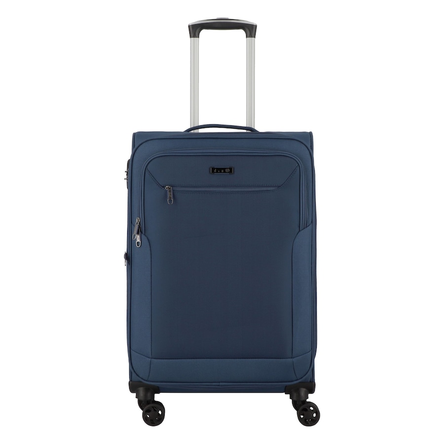 d & n Travel Line 6864 4-Rollen Trolley 66 cm Violett Herren