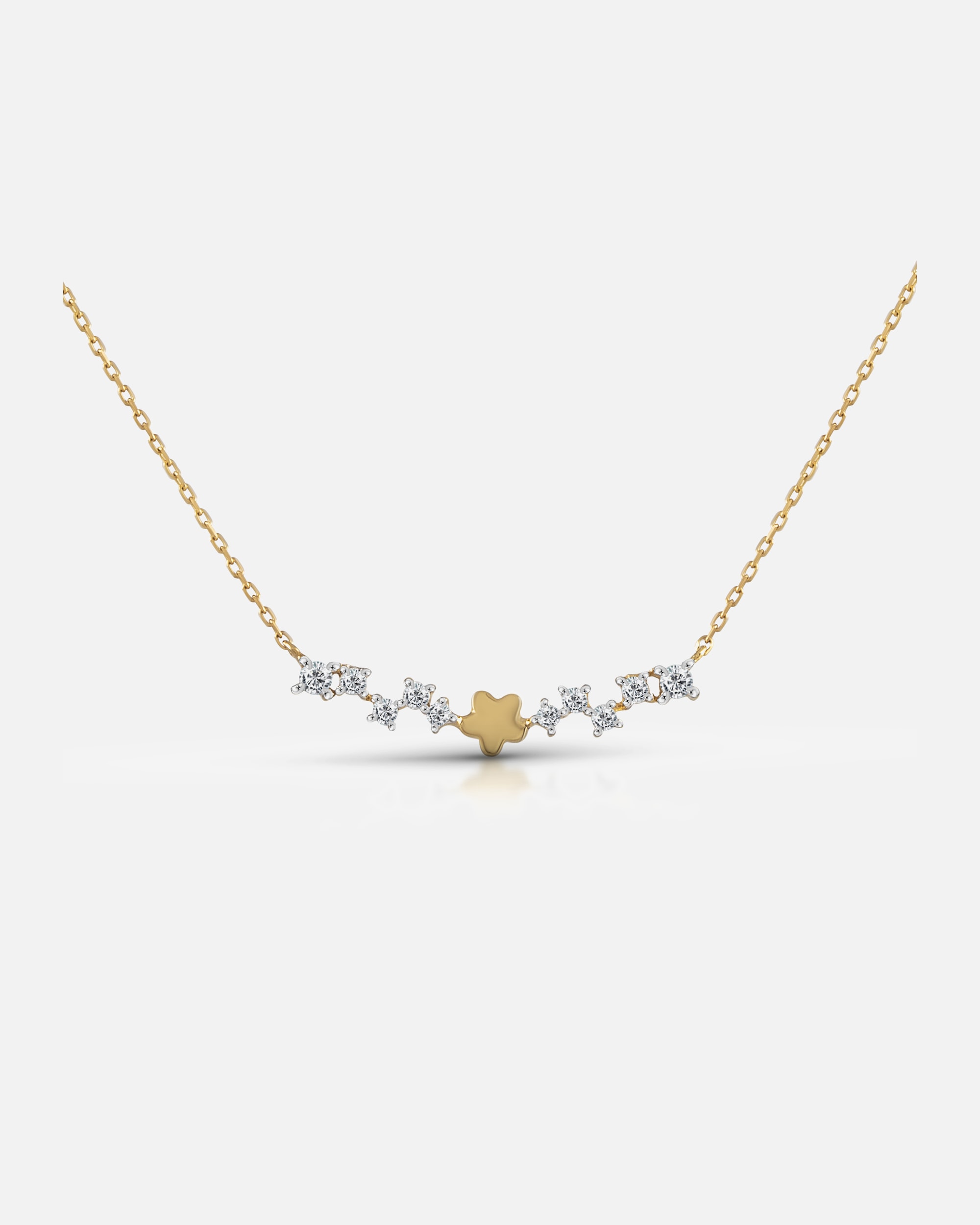 Kette für Weiblich Fascination by Ellen K. Collier 375/- Gold Zirkonia mehrfarbig