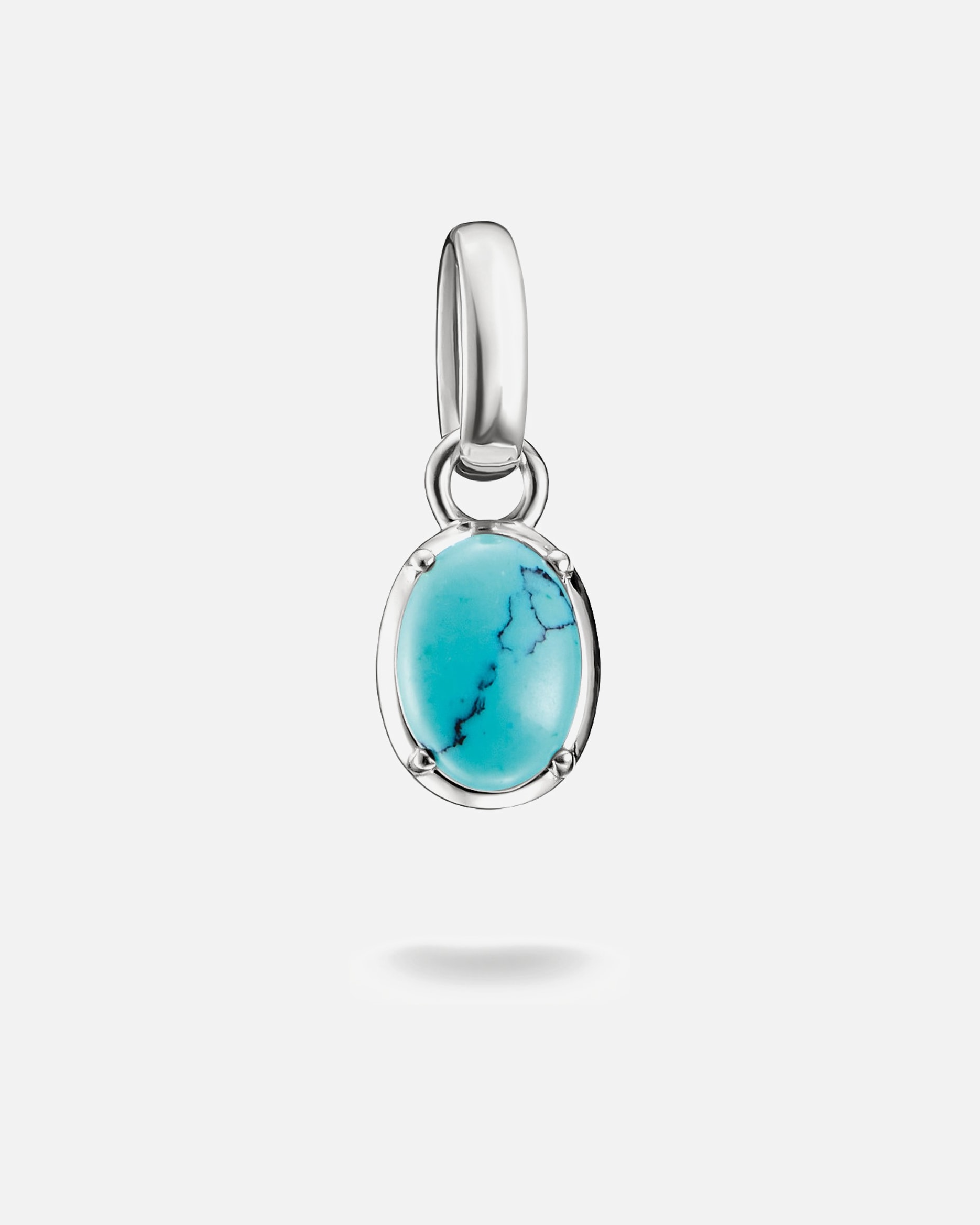 Anhänger für Weiblich Thomas Sabo Charm Silber türkis