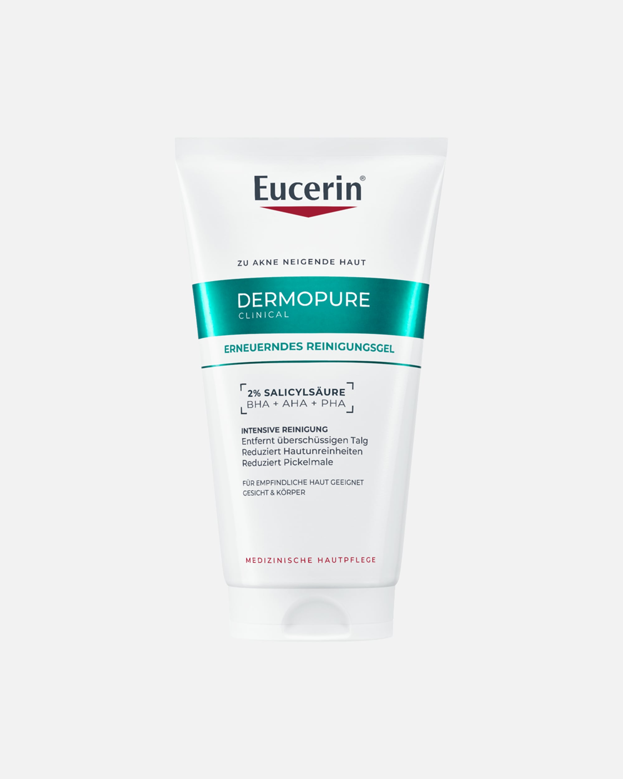 Anti-Akne Pflege für Unisex Eucerin DermoPure Clinical erneuerndes Reinigungsgel 400 ml