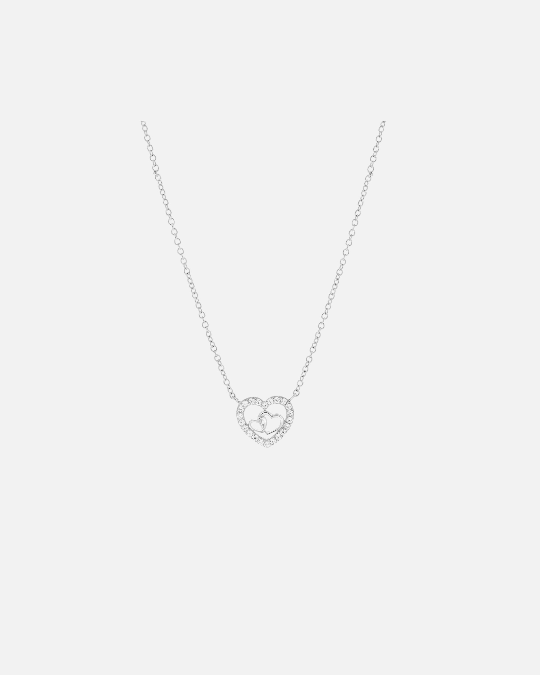 Halskette für Weiblich Lucardi Halskette 925 Silber 45 cm Silber - 48.0