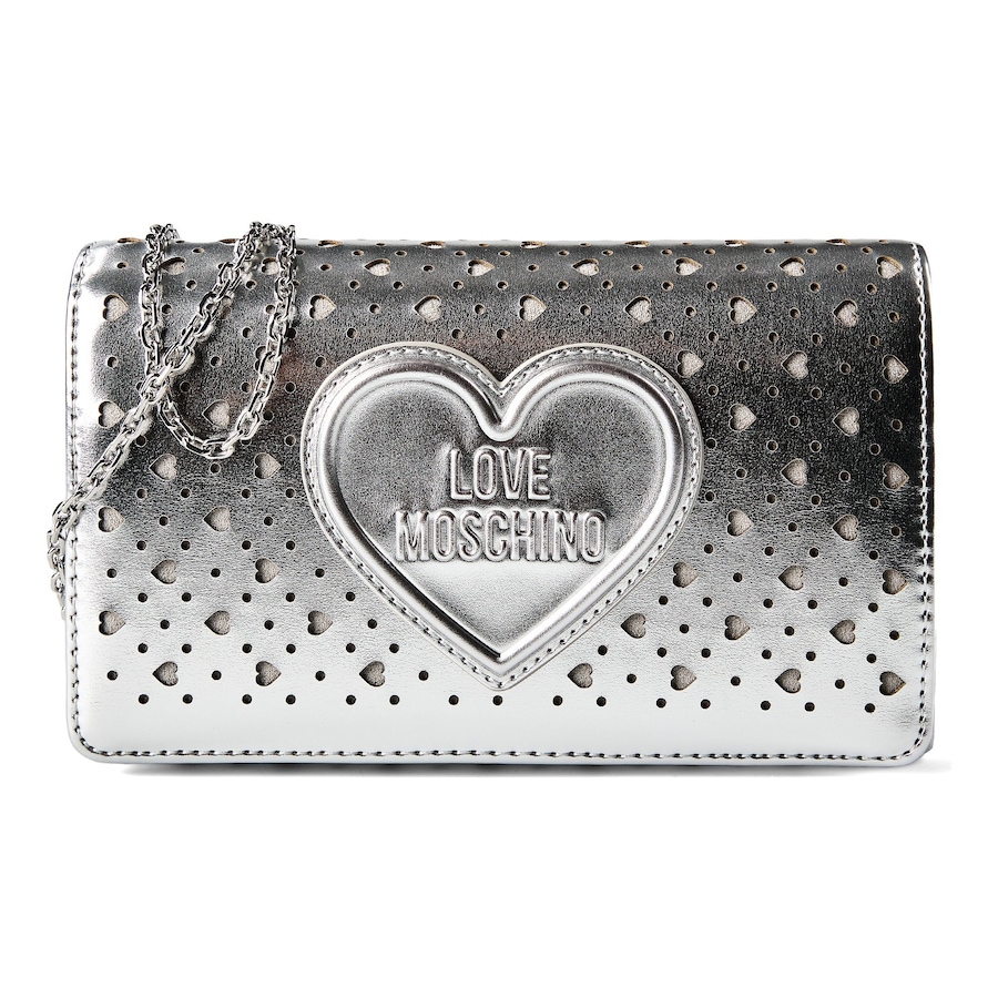 Love Moschino Smart Daily Bag Umhängetasche slver Silber Damen
