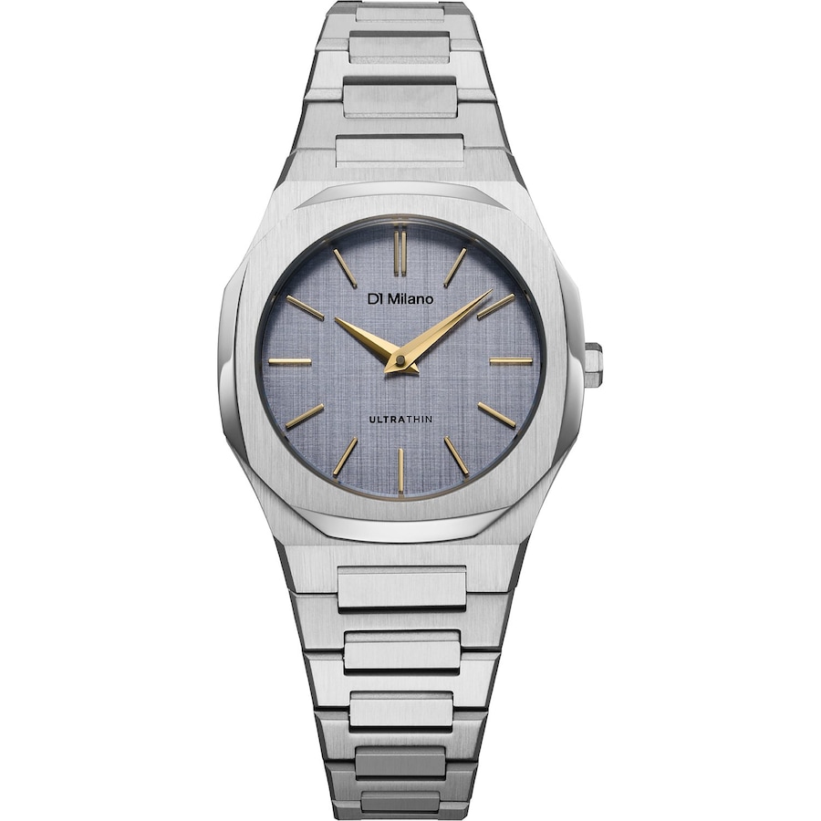 D1 Milano Damenuhr Edelstahl silber Damen