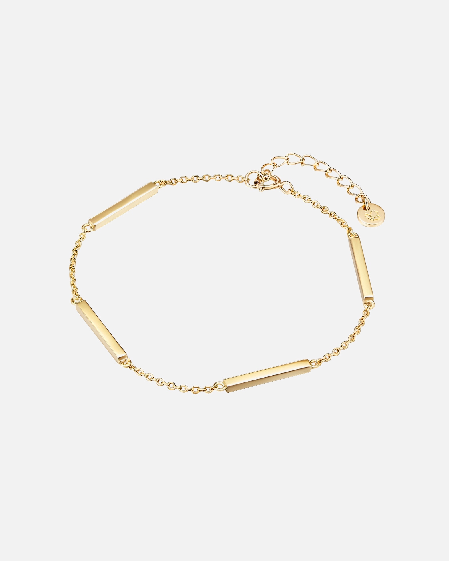 Armband für Weiblich Glanzstücke München Armband Sterling Silber in Gelbgold 17,0 cm Basislänge + 3,0 cm Verlängerung