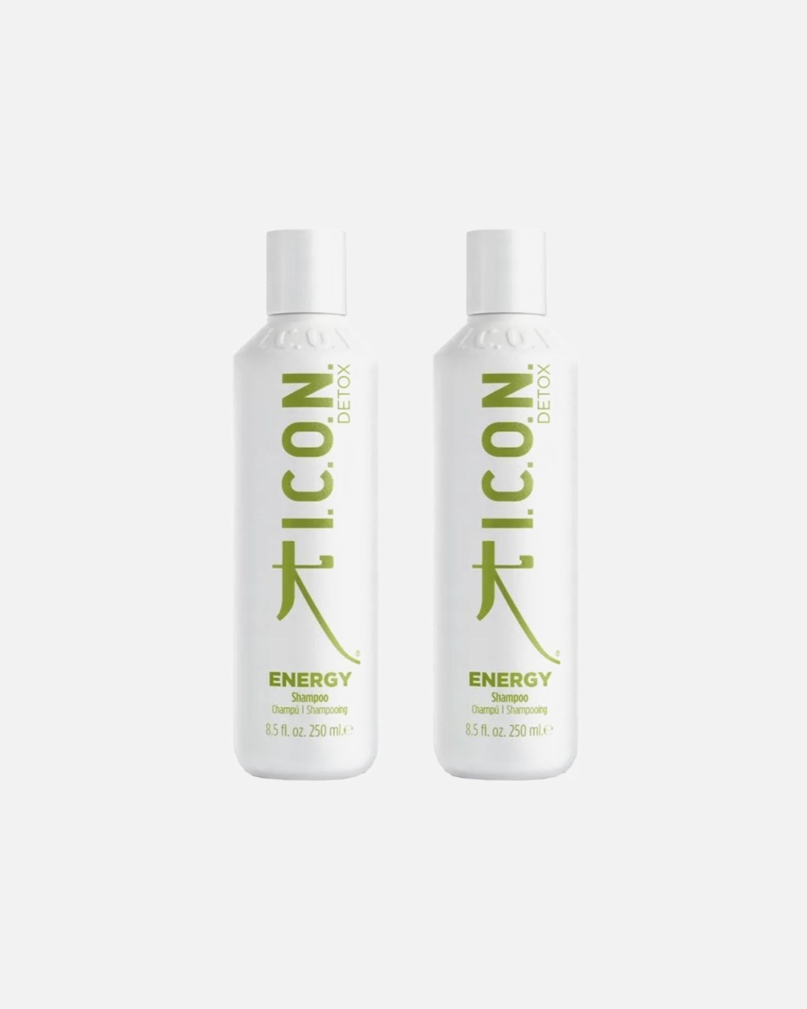 Shampoo für Weiblich ICON ENERGY Shampoo entgiftend 2er Set 1 Stück