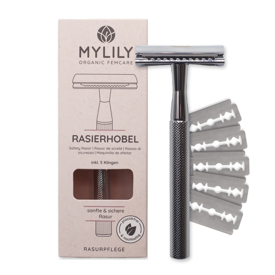 MYLILY Rasierhobel Rosa silber Grau