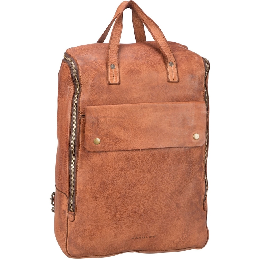 Harold's Rucksack / Daypack Submarine 49 Cognac Hellbraun
