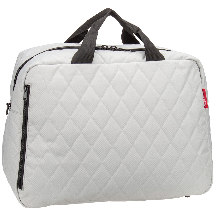 Reisenthel Weekender duffelbag M Rhombus Light Grey Grau