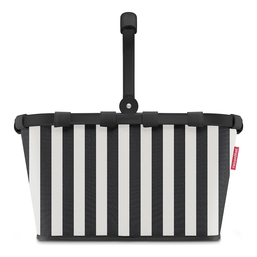 Reisenthel Einkaufstasche carrybag frame twist summerstripes black Weiss