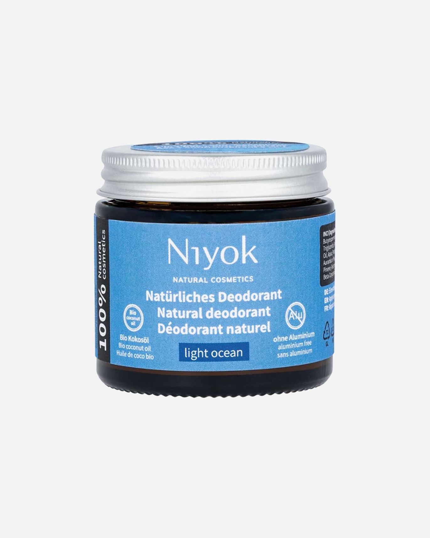 Deodorant für Unisex Niyok 2in1 Deodorant - Light Ocean 40 ml