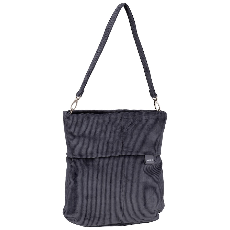 ZWEI Handtasche Mademoiselle M12 Cord/Polar Schwarz Damen