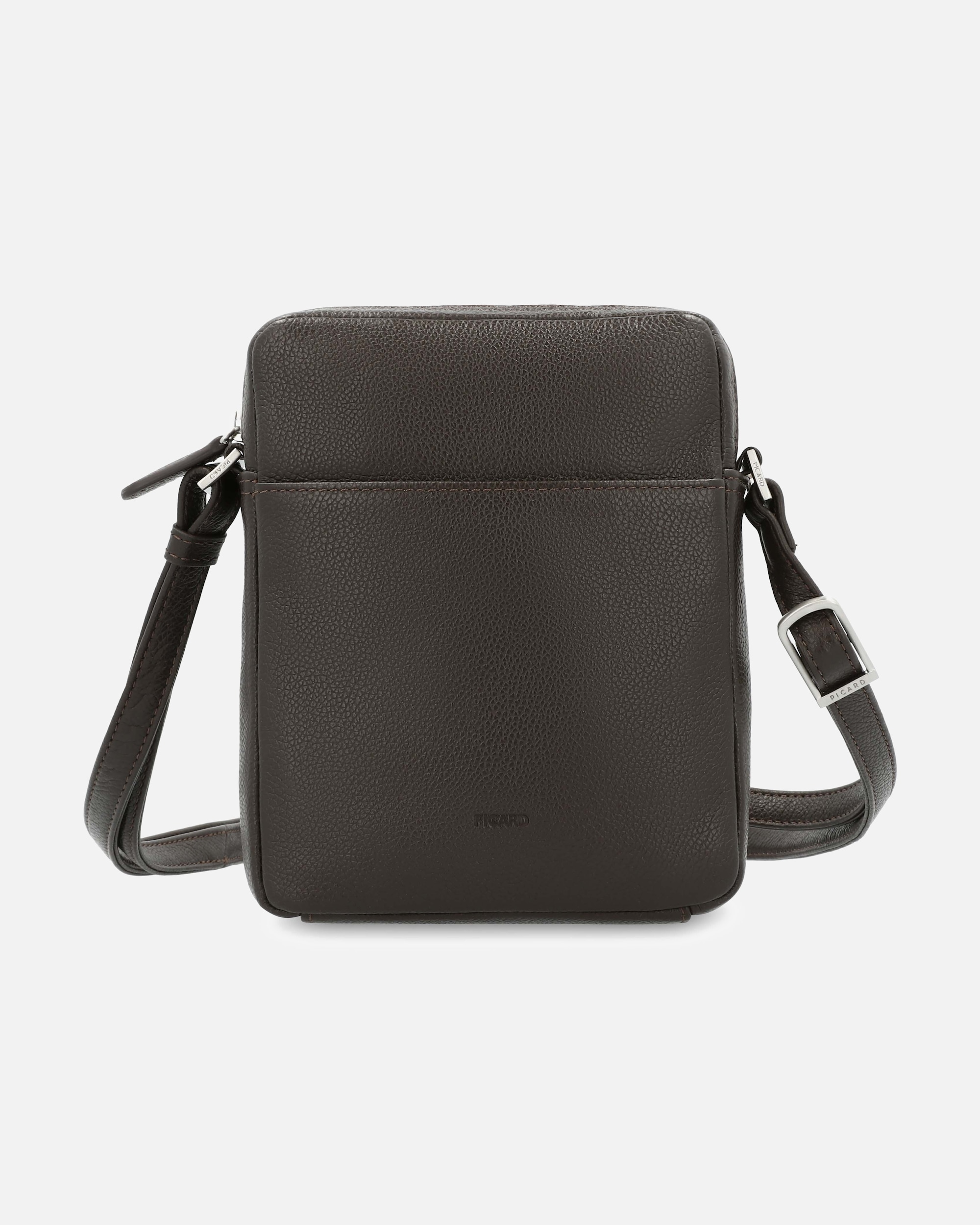 Clutch für Weiblich Picard Umhängetasche Milano braun